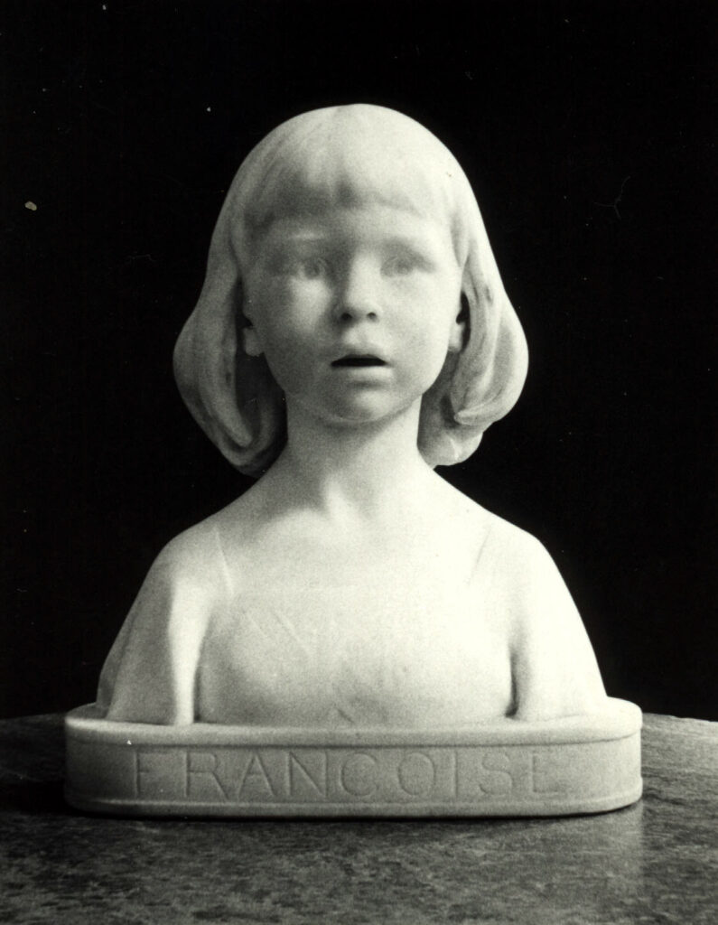 Wizerunek: Popiersie księżnej Franciszki z marmuru