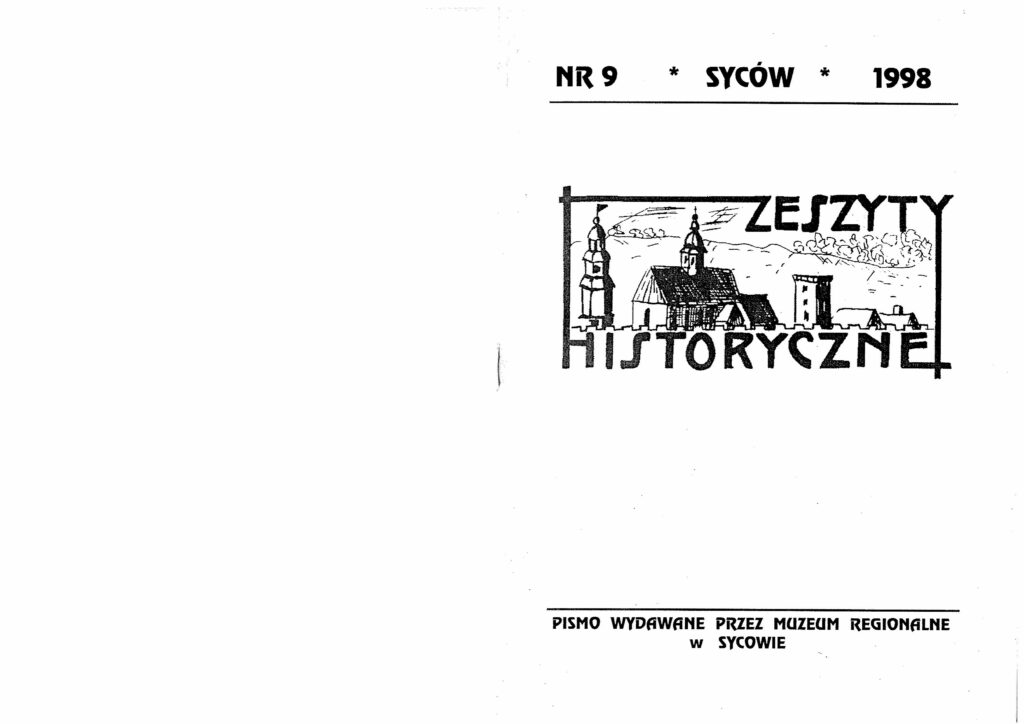 Wizerunek: ZESZYT HISTORYCZNY NR 9